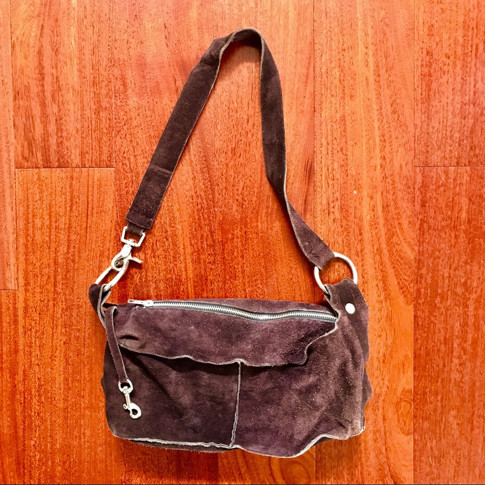 Allison Burns Suede Leather Handbag
